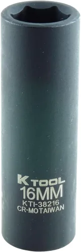 Miniatura 3 de K Tool International Impacto de zócalo 0.394 in 1/2" Dr