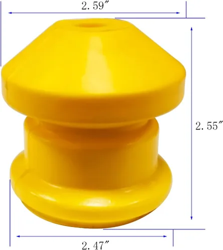 Miniatura 3 de Parachoques de tope delantero H3 para Hummer H3 2006-2010, H3T 2009 2010 (1 par)
