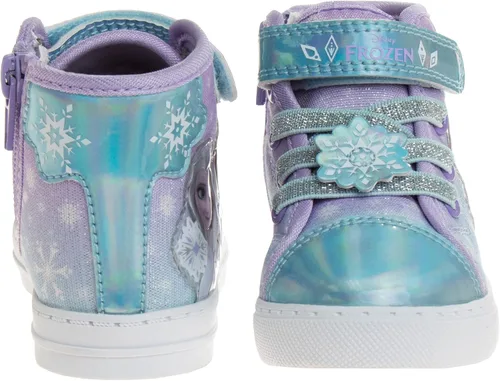 Miniatura 2 de Minnie Mouse Frozen Anna Elsa Encanto Maribel - Zapatos deportivos de lona casuales para niñas (tallas 6-12 para niños pequeños, niños pequeños)