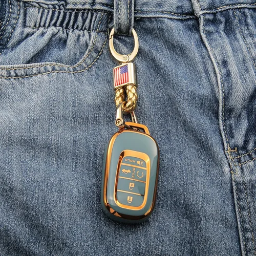 Miniatura 5 de Compatible con funda para llavero Honda 2022 2023 2024 Accord Civic CRV Pilot Odyssey 11ª generación Accesorios llavero carcasa anillo funda