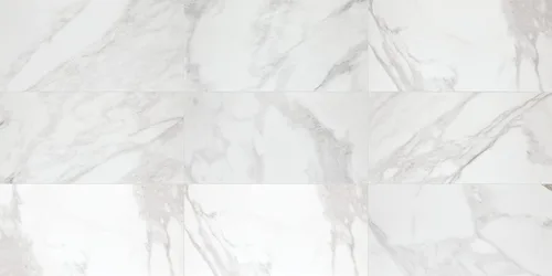 Miniatura 62 de Daltile Perpetuo - Moldura redondeada de porcelana con aspecto de mármol de porcelana de 3 x 24 pulgadas en gris eterno pulido (se vende por pieza)