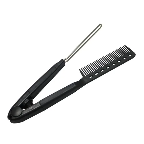Miniatura 6 de Peine para alisar el cabello para el hogar, cepillo para alisar el cabello, peine de separación rápido para mujeres