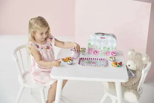 Miniatura 3 de Mud Pie Vestido fruncido a cuadros para bebé