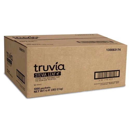 Miniatura 9 de Truvia® Paquetes de hojas de stevia edulcorantes sin calorías, 80 unidades (caja de 5.64 onzas)