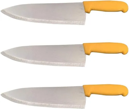 Miniatura 10 de Cuchillo de chef de 10 pulgadas, elige tu color, cubiertos de cocina comercial Razor Sharp - Cuchillos de cocina
