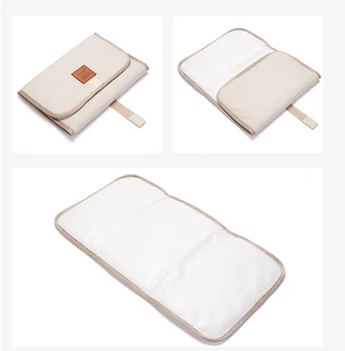 Miniatura 2 de Cambiador de pañales plegable para bebé, impermeable, cambiador de pañales, cambiador de pañales portátil, sábanas de colchón para cambiar pañales