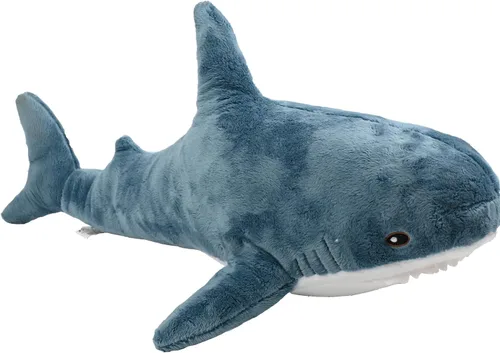 Miniatura 4 de Animal de peluche gigante, peluche de tiburón, peluche de tiburón, almohada de tiburón para decoración de la habitación del hogar, regalo ideal