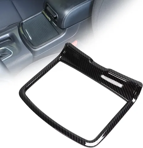 Miniatura 3 de Fydun - Adhesivo de fibra de carbono para decoración interior de automóvil, repuesto para Dodge 2015‑2021