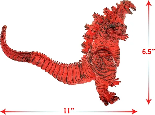 Miniatura 3 de TwCare Juego de 2 Figuras de Monstruo Legendario de Fuego Shin, Juguetes del Rey Llameante de los Monstruos, Articulaciones Móviles, Serie de Dragón