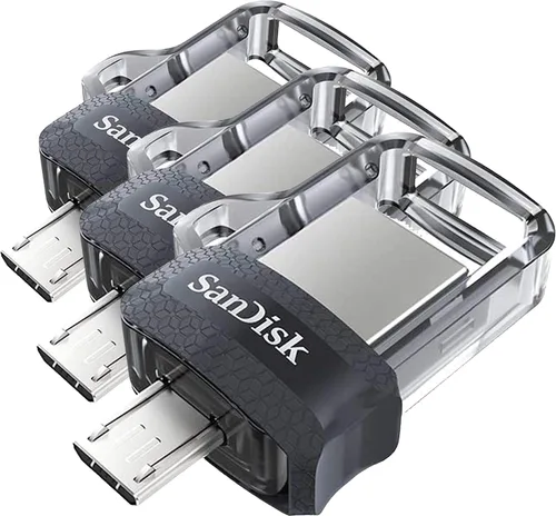 Miniatura 7 de SanDisk 32GB Ultra Dual Drive m3.0, microUSB y USB Type-A, USB de alta velocidad 3.0, diseño retráctil para dispositivos Android y computadoras