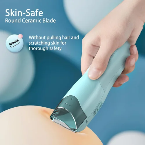 Miniatura 4 de Favrison Cortadora de pelo al vacío para niños y hombres, kit de corte de pelo eléctrico con doble potencia de motor, recortador de pelo profesional