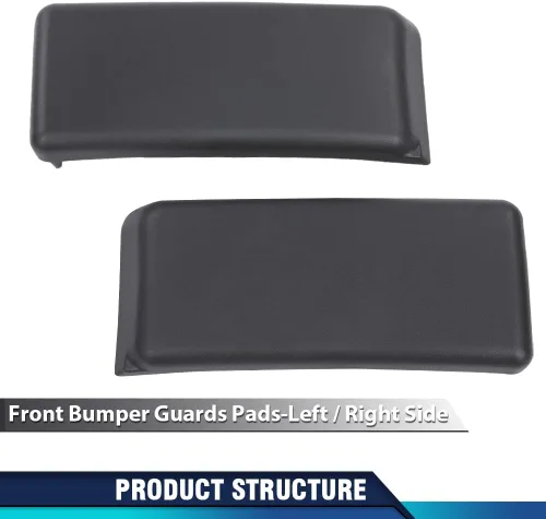 Miniatura 8 de PIT66 Almohadillas de protección para parachoques delantero y soporte de marco para matrícula compatible con Ford F150 2009-2014 9L3Z17E810B