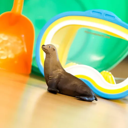 Miniatura 2 de Safari Ltd. Figura de león marino – Figura detallada de modelo de plástico de 3.1 pulgadas – Divertido juguete educativo para niños, niñas y niños a