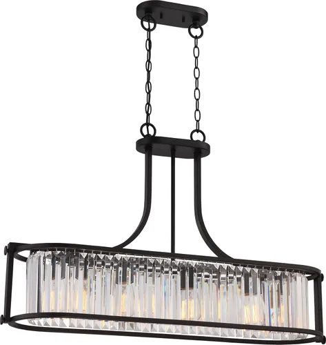 Miniatura 4 de NUVO 60/5763 - Soporte semiempotrado de tres luces, 1 unidad, níquel pulido