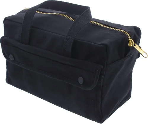 Miniatura 15 de Bolsa de herramientas de lienzo resistente, bolsa de transporte de campo militar, bolsa de almacenamiento de suministro de propósito general