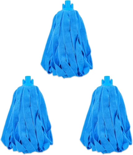 Miniatura 7 de EaseYourDay Repuesto de cabezal de trapeador de tela de microfibra, tornillo de extremo de bucle en el cabezal de trapeador compatible con todos