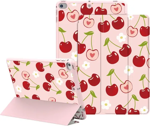 Miniatura 10 de Funda para iPad de 6ª/5ª generación de 9.7 pulgadas (2018/2017), iPad Air 2 y 1 (2014/2013), funda protectora con soporte para lápices, funda