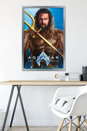Miniatura 13 de Trends International DC Comics Movie Aquaman y el Reino Perdido - Póster de pared Aquaman de 22.4 pulgadas de largo x 14.7 pulgadas de ancho