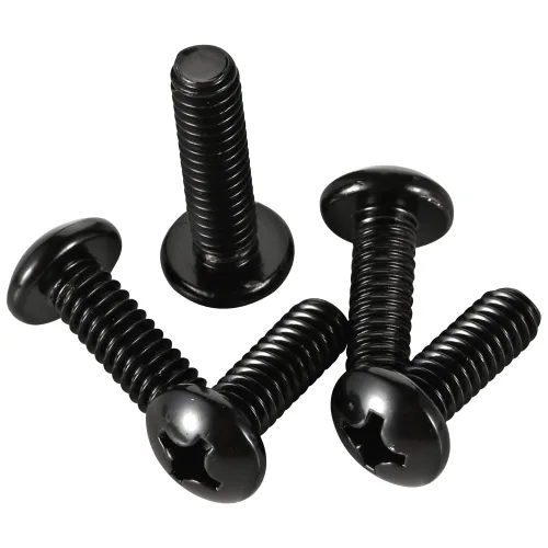 Miniatura 8 de 1/4-20 x 1 (1/2" a 2" disponible) Tornillos de máquina de cabeza plana, rosca completa, acero inoxidable 304 18-8, óxido negro, 25 piezas