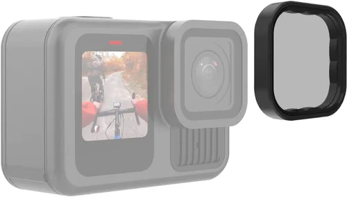 Miniatura 7 de TELESIN Paquete de 4 filtros de lente CPL ND8 ND16 ND32 compatibles con GoPro Hero 12 Hero 11 Hero 10 Hero 9 negro, densidad neutra y kit de filtro