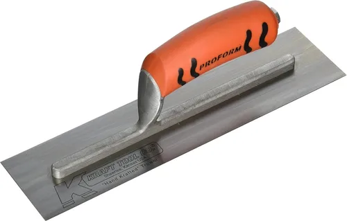 Kraft Tool CF211PF Paleta de cemento con mango ProForm, 12 x 3 pulgadas