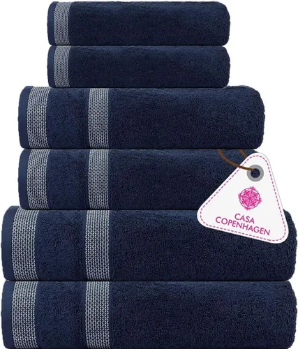 Miniatura 16 de CASA COPENHAGEN Toallas clásicas para trapeador de bar, paquete de 12, 15 x 19 pulgadas, 100% algodón, altamente absorbentes y duraderas, toallas