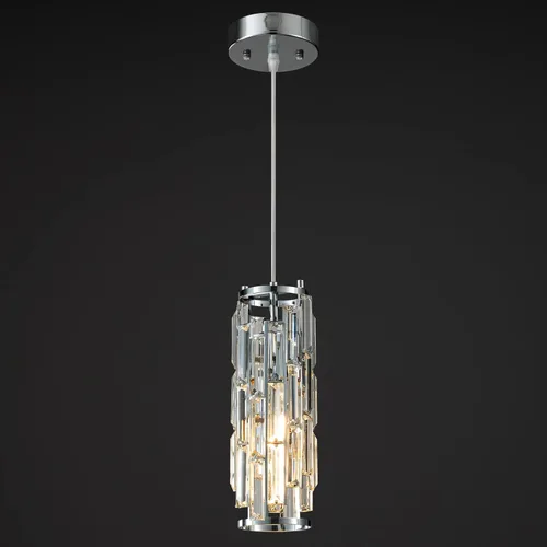 Miniatura 14 de LMQNINE Lámpara colgante de 4 luces doradas modernas, mini candelabros de cristal, lámpara colgante ajustable para cocina, isla, comedor, dormitorio