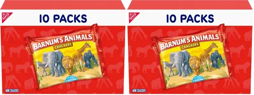 Miniatura 21 de BARNUM'S Galletas Originales de Animales, Aperitivos a Granel para Niños, 12 Cajas de 2.13 oz