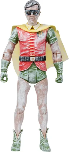 Miniatura 4 de McFarlane Toys - Figura de acción DC Retro Wax Robin (Batman 66') de 6 pulgadas