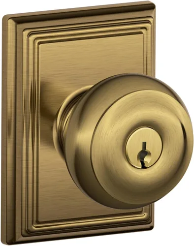 Miniatura 108 de SCHLAGE Lock Company F10GEO625ADD Colección Addison SCHLAGE - Pomo de paso, cromo brillante Cromado brillante