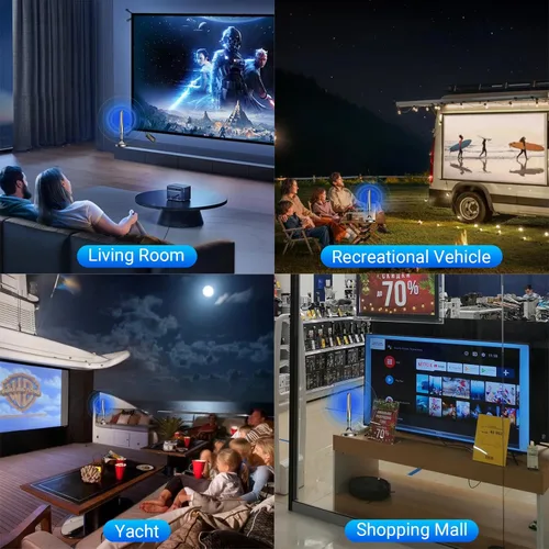 Miniatura 7 de Antena de TV digital 2026 para Smart TV en interiores, antena de TV HD de largo alcance para canales locales con amplificador de señal, recepción