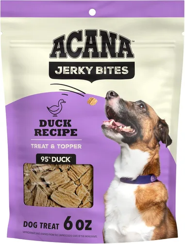 Miniatura 7 de ACANA Chewy Strips Golosinas para Perros de Ingredientes Limitados Receta de Salmón con Soporte para Piel, Pelaje y Digestivo Bolsa de 4oz