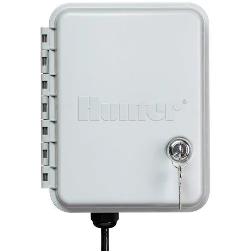 Miniatura 2 de Hunter X-Core XC400 Controlador de rociadores para exteriores de 4 zonas, temporizador de riego resistente a la intemperie para césped y jardín