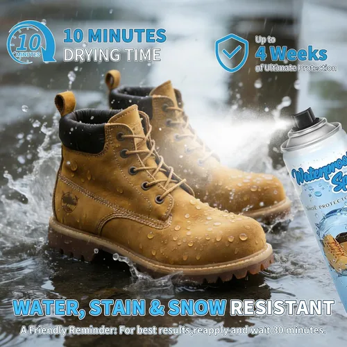 Miniatura 2 de etching Spray protector de zapatos: nano impermeable avanzado y repelente de manchas para tenis, gamuza, cuero y tela, escudo protector invisible