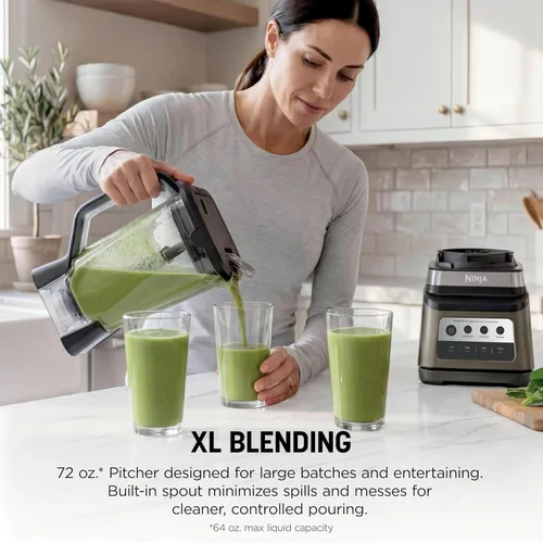 Miniatura 4 de Ninja Professional Plus DUO Blender Premier Ice Crush, Smoothie, Nutrient Extraction, Frozen Drink & Margarita Machine 3 Auto IQ® Presets I