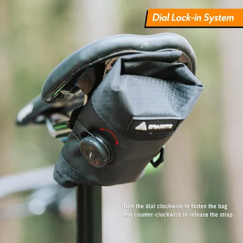 Miniatura 5 de Granite Bolsa de herramientas para ruedas de grava para bicicleta de montaña de carretera con sistema de bloqueo de dial para accesorios