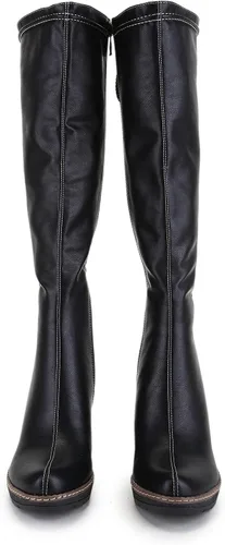 Miniatura 7 de ANN CREEK 'Camuy' botas de cuña con encaje en la espalda para mujer