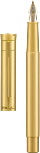 Miniatura 42 de Hongdian Bolígrafo Rollerball Bosque Azul Oscuro con Repuesto de Tinta Negra Schmidt, Diseño Clásico con Estuche de Metal para Firma de Negocios