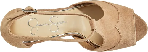 Miniatura 5 de Jessica Simpson Sandalias de plataforma con tacón floral Dany 3 para mujer