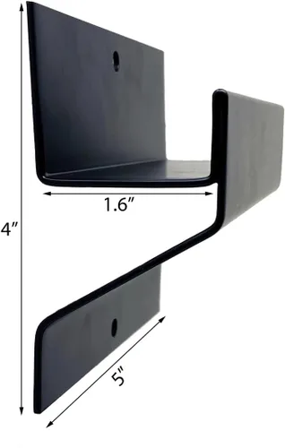 Miniatura 2 de Colgador de escalera de montaje en pared Tetra-Teknica GMH-02-2P para garaje, multifuncional para escaleras de pasos, carretillas y otras