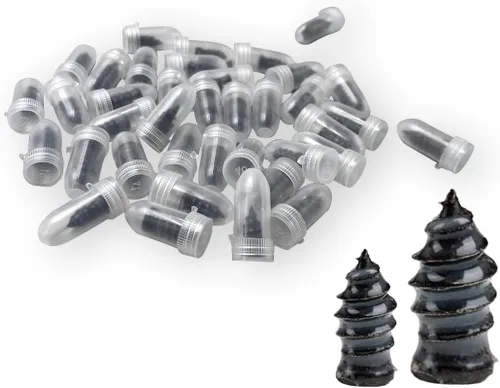Miniatura 7 de PINKJOY 30 piezas de clavos de reparación de neumáticos con tornillos autoperforantes de goma, herramienta de reparación de neumáticos de servicio