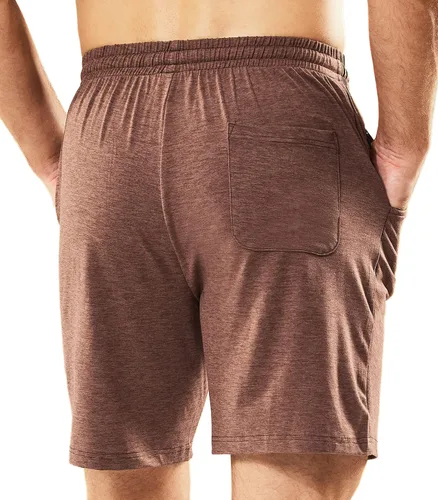 Miniatura 6 de MIER Sweat Shorts for Men Ultra-Soft Jersey Short with Pockets 7 Inch Inseam for Running, Workout, Training