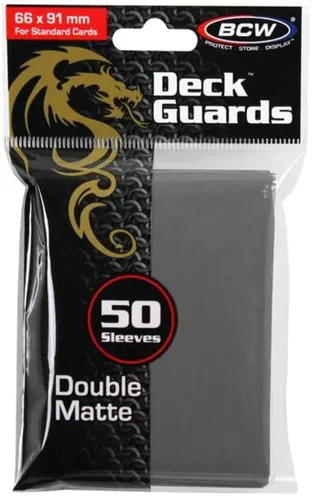 Miniatura 5 de BCW Protector de cubierta (50 unidades), rojo mate