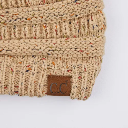Miniatura 389 de C.C Trendy Warm Chunky Soft Stretch Cable Knit Beanie