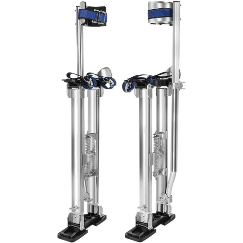 Miniatura 7 de Zancos de 15"-23" de Altura Ajustable de Aluminio para Adultos para Pintura de Techo Suspendido de Yeso, Pintor, Pintura de Pared Exterior y Recorte