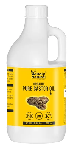 Miniatura 10 de Aceite de ricino puro orgánico (10.15 onzas líquidas) Certificado USDA prensado en frío, 100% puro, sin OMG, sin tratamiento térmico, sin hexano