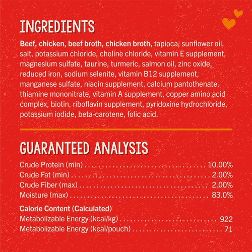 Miniatura 5 de Stella & Chewy's Lil Bites - Guisos salados para razas pequeñas, cena de carne de res y pollo en caldo, tazas de 2.7 onzas (paquete de 12)