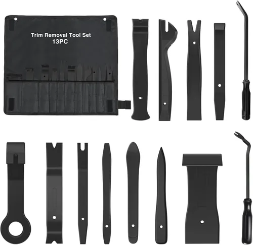 Miniatura 18 de GOOACC Kit de 5 piezas de herramientas de extracción de molduras de nylon para automóviles, kit de herramientas de extracción sin rayar para panel