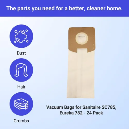 Miniatura 2 de VacBagsUSA - Bolsas de repuesto para aspiradora Eureka/Sanitaire Type SL de 2 capas