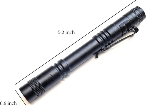 Miniatura 2 de Mini linterna – Paquete de 2 linternas LED de bolsillo pequeño de alto lúmenes (batería no incluida)